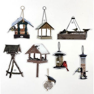 Набор магнитных карточек Как помочь птицам зимой? Развешиваем кормушки (к плакату Птицы, тема 2)