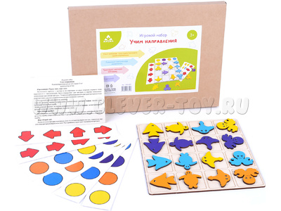 Игровой набор "Учим направления" Игровой набор "Учим направления"