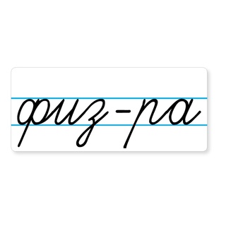 Магнитная карточка "физ-ра" (фон белый)