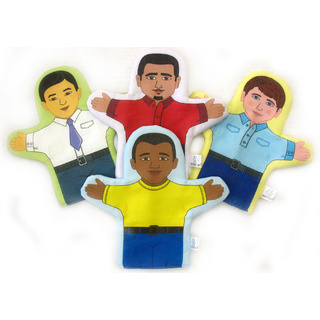 Набор рукавичек "Расы" 4 шт